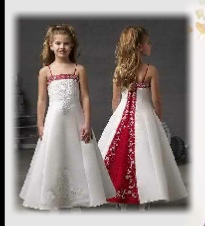 maroon and white bridesmaid dress